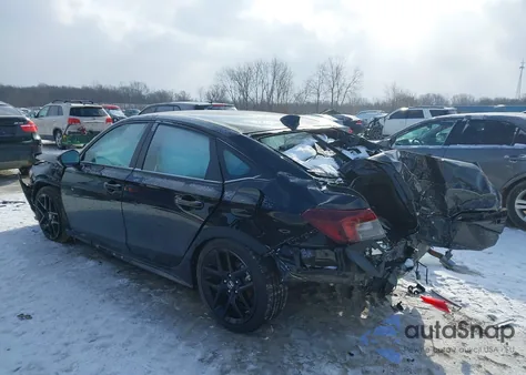 2025 Honda Civic Sport from USA, damaged, VIN 2HGFE2F54SH550019